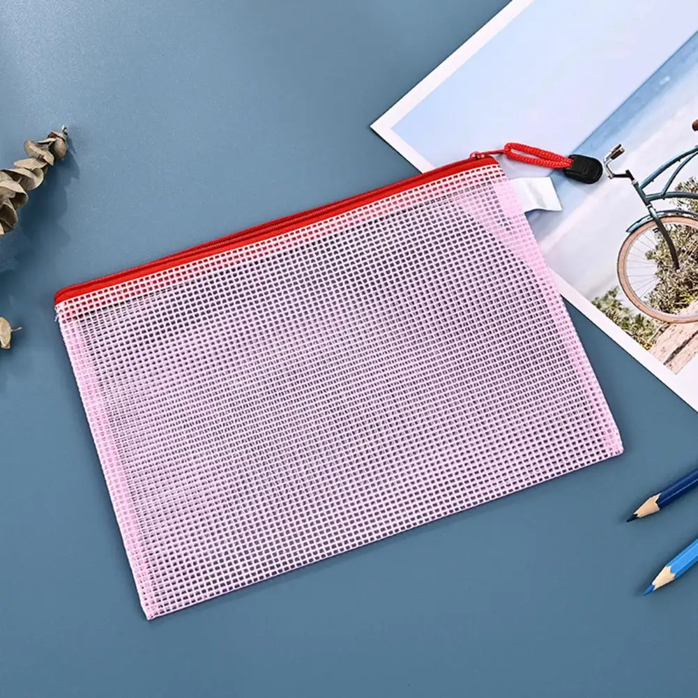 กระเป๋าเอกสารกันน้ำทนทานกระเป๋าใส่พาสปอร์ตเชื่อถือได้กระเป๋าใส่เอกสารแบบยืดหยุ่นสำหรับโรงเรียนสำนักงานเหมาะสำหรับการจัดระเบียบ