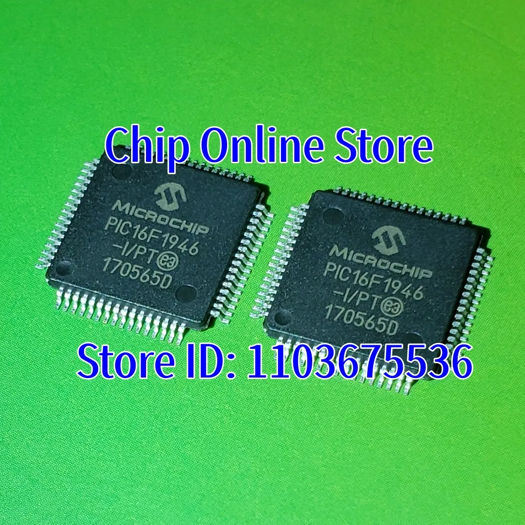 

2~50pcs PIC16F1946-I/PT PIC16F1946 TQFP64 New Original 8 Bit Microcontroller MCU