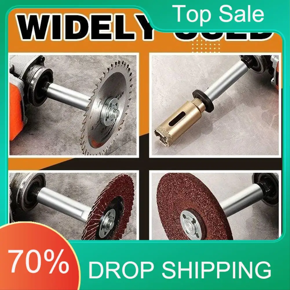AT03 Top Angle Grinder Extension Connecting Rod M10 Thread Rotary Shaft Polish Wheel Sander Pad Angle Grinder Accessories