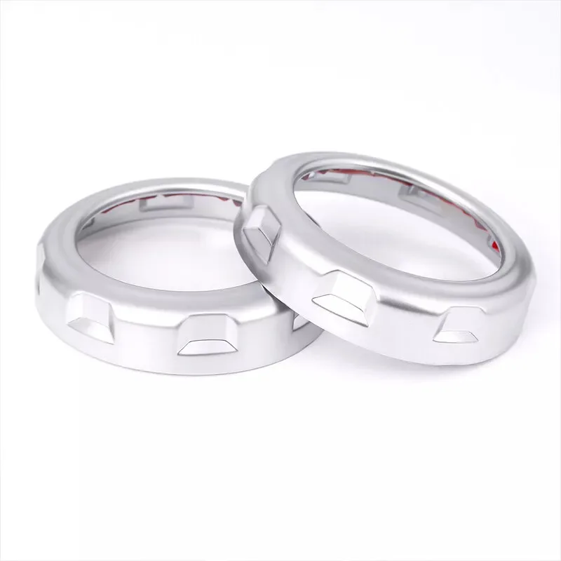 

Car Vent Ring Cover Accessory Silver Vent Ring Silver Vent Ring For Discovery High Reliability Perfect Car Match