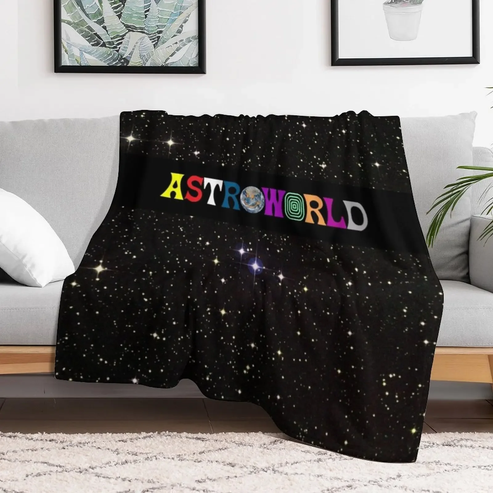 Astroworld Throw Blanket Designers Nap Weighted Blankets