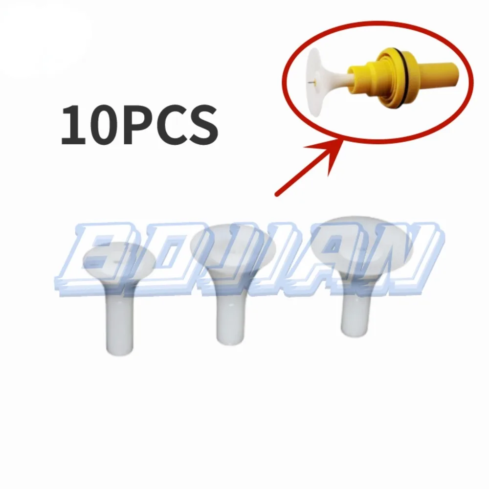 กรวยเบี่ยง Hi-Q สำหรับ D18/D25/D34 10ชิ้นสำหรับเกวียน PEM-X1ปืนฉีดผงแบบแมนนวล