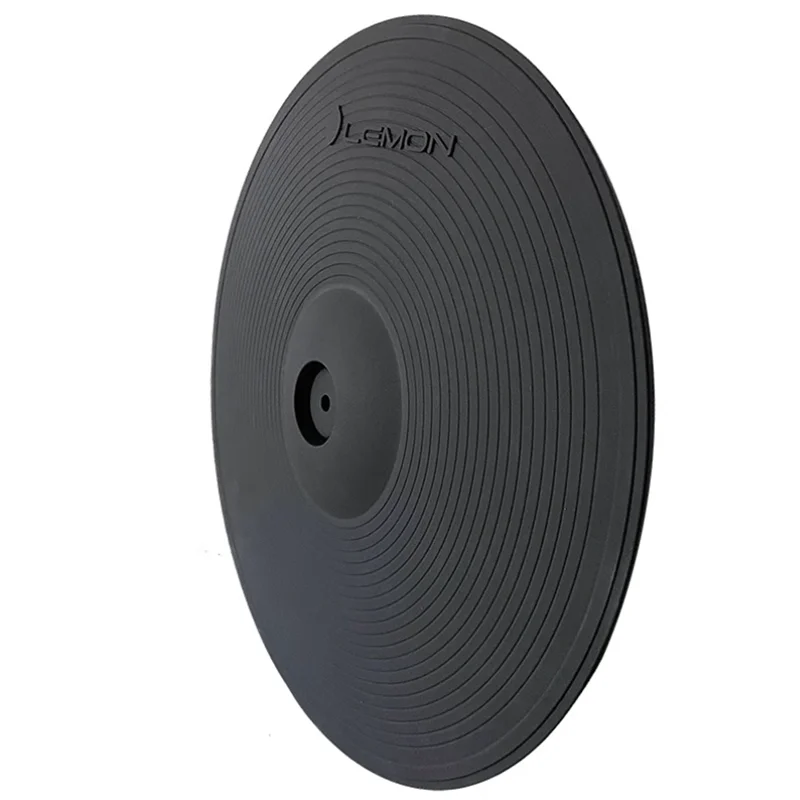Lemon Drum Cymbal 15' 2zone 3zone Crash Cymbal with Choke Full-Covered for Electronic Drum Kit Lemon Drum Cymbal 9inch 2zone