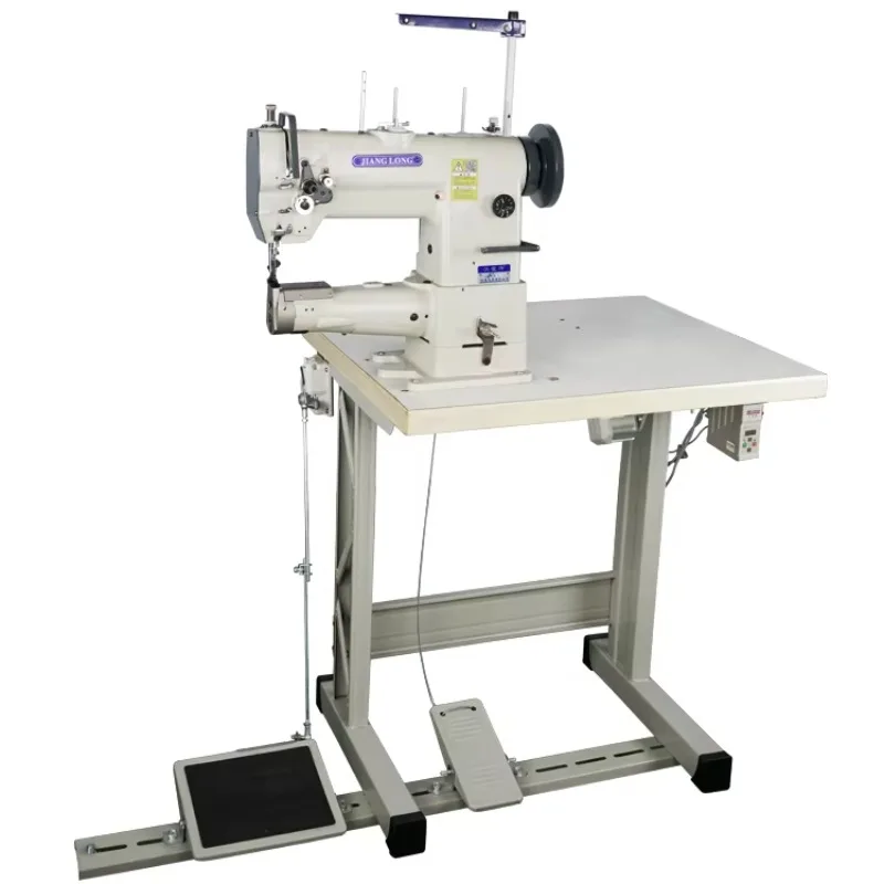 341 Maquina Para Coser Sacos Cobra Class 26 Techsew 2750 Belt Making Walking Foot Industrial Long Cylinder Arm Sewing Machine