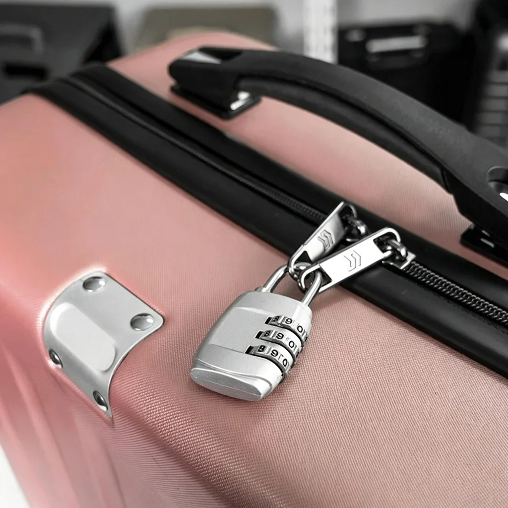 3 Dial Digit Password Lock Combination Suitcase Luggage Metal Code Password Locks Padlock Travel Safe Anti-Theft Cijfersloten