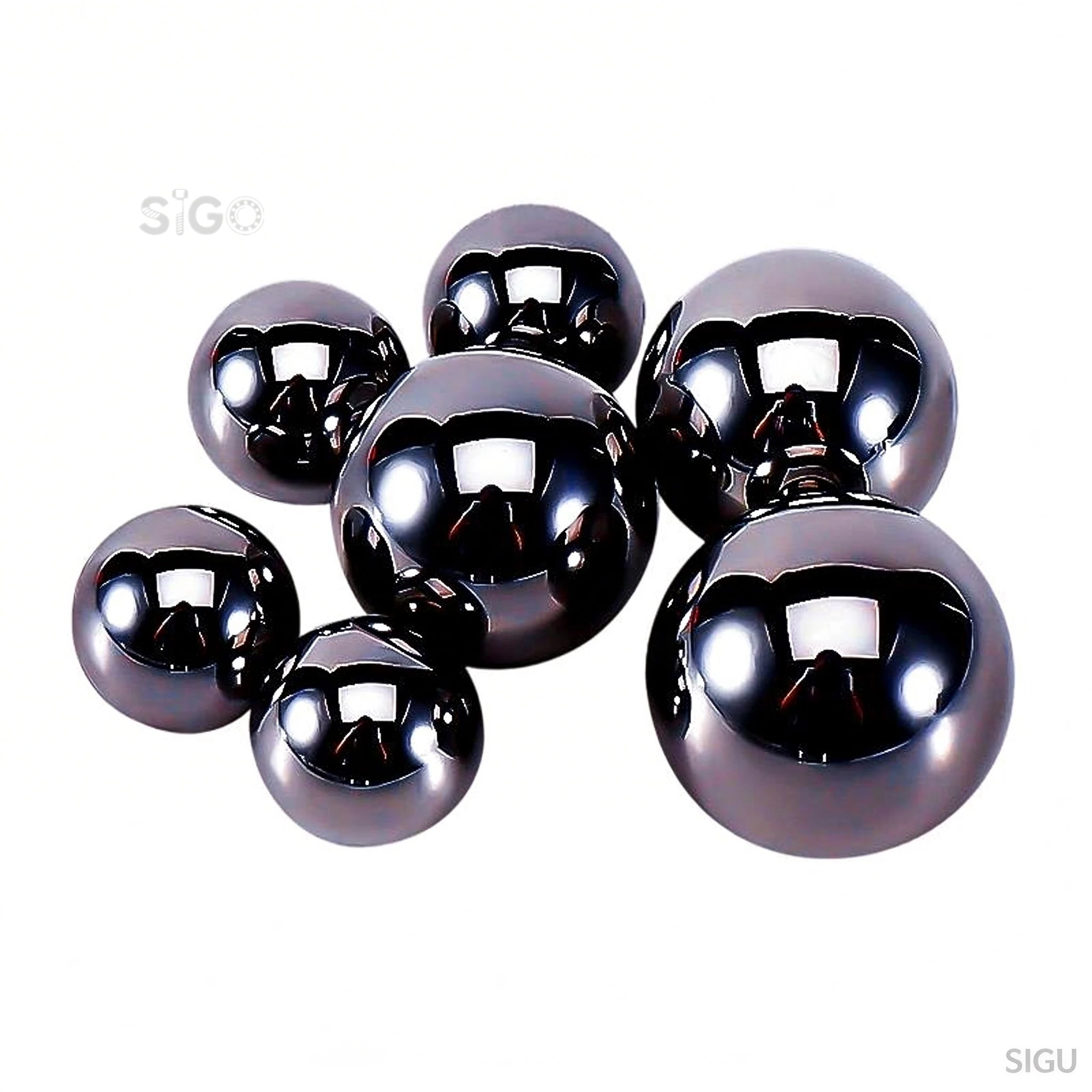 1Pcs Imported Silicon Nitride Ceramic Balls 25.4/26.2/26.988/27.78/28.575/30/30.163/31.750/32/34/34.925/36.513/-/50.8mm