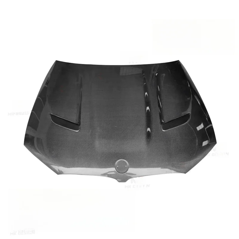 High Quality CS Style Real Carbon Fiber Front Engine Hood Cover Fit 5 Series G30 G38 G31 F90 M5 4-Door 2018+ Automob