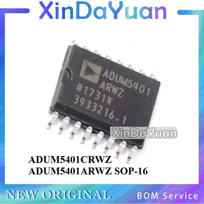 5 pcs  ADUM5401ARWZ  ADUM5401CRWZ SOP-16 Digital Isolator