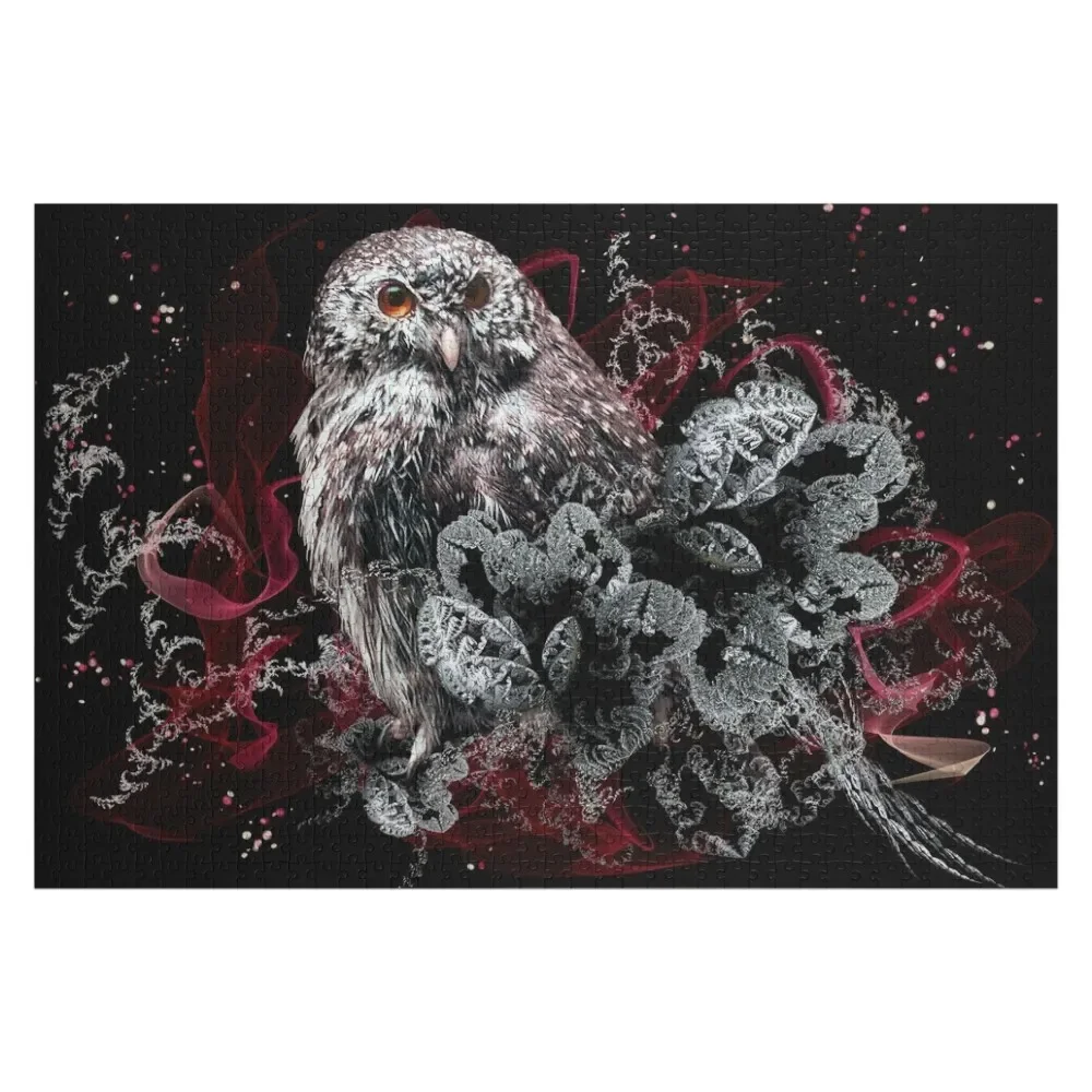 

The owl bouquet Jigsaw Puzzle Jigsaw For Kids Custom Personalized Gift Puzzle