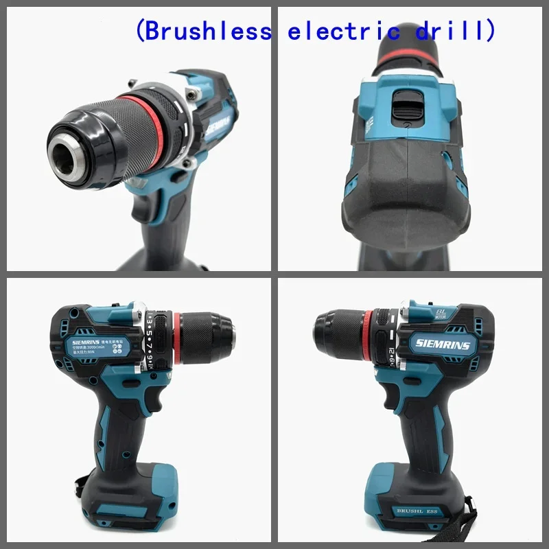 5 Pcs Makita Power Tools Cordless With Mechanical Tool Box Combo Set Makita Drill Charging Repair Kit Power Tools Sets