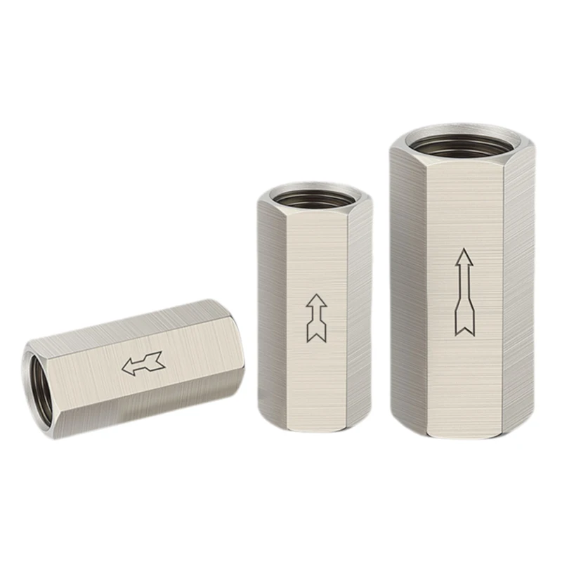 

AFR Brand Pneumatic Check Valve Control Valve Air Valve 1/8 1/4 3/8 1/2 BSP internal threaded brass one-way check valve