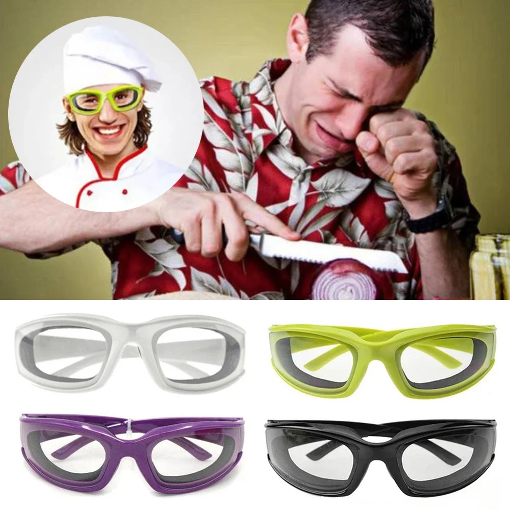 Cut Onion Special Protective Glasses Protection Accessories Cooking Eyes Protector Tool Barbecue Safety Prot Kitchen Accessories