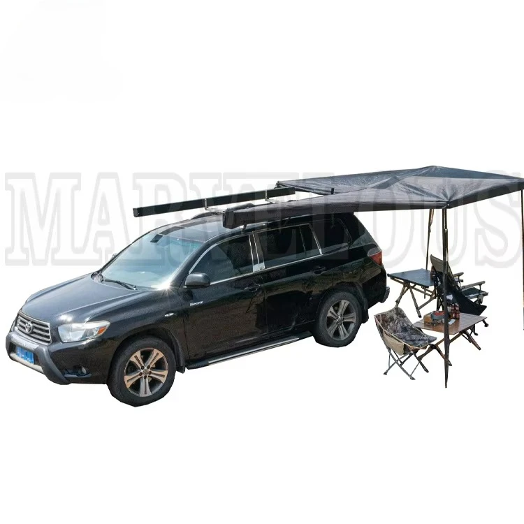 

STLF High Quality 270 Degree Awning Tent Wholesale Outdoor Camping Waterproof Roof Car Sunshade Multiple Models Installation