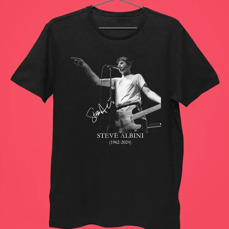 Thank you memories Big Black Steve Albini on Stage ALl size shirt