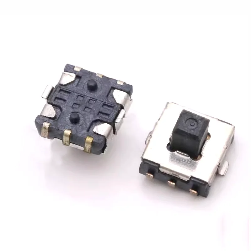 FT-004 7*7 square five-way switch square head 6 feet U-shaped warping feet with 2 fixed post patch mobile phone navigation