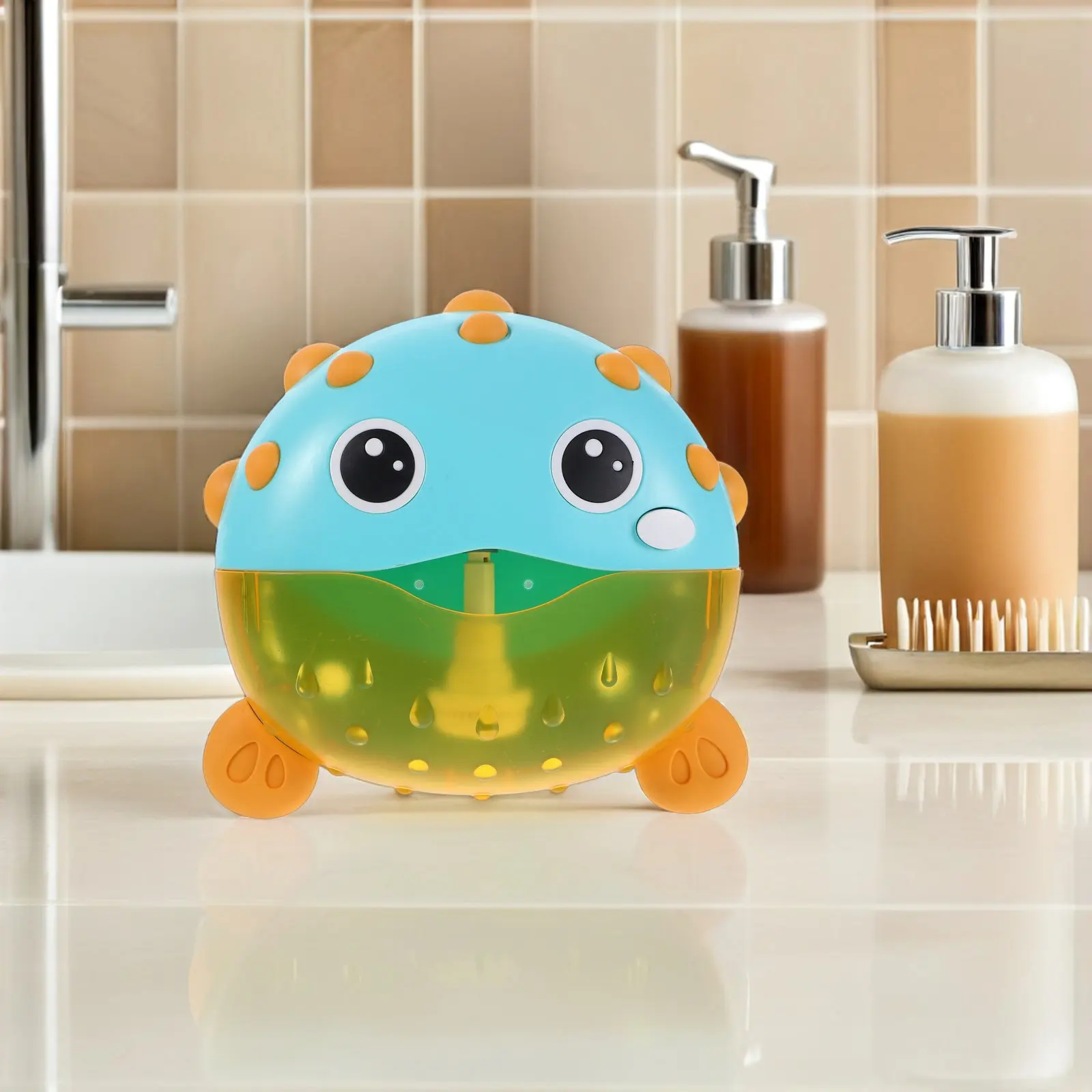 automatic-fish-shaped-bubble-bath-time-with-cheerful-music-playful-pufferfish-design-portable-lightweight-bathtub