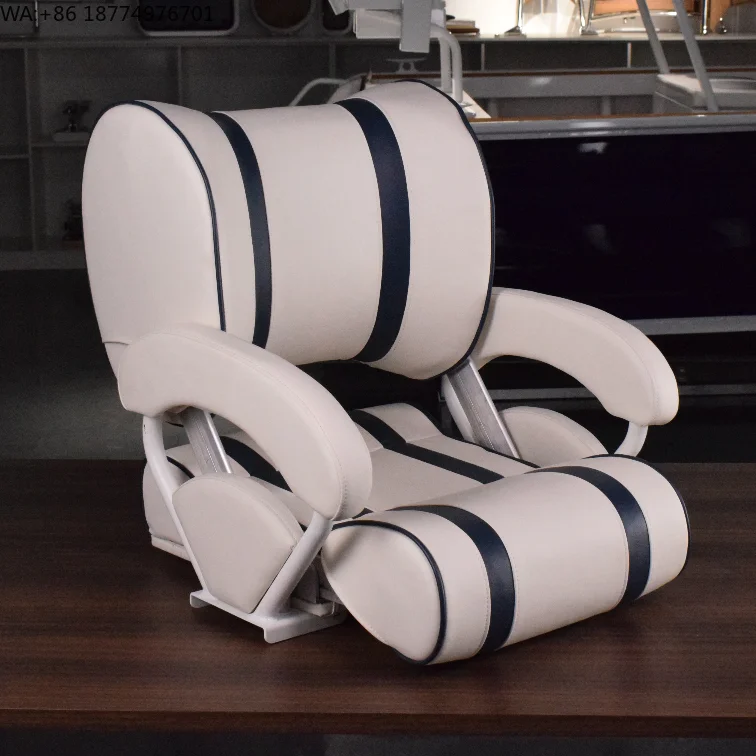 

Удобное капитанское кресло с откидной спинкой и подъемным механизмом для лодок (для рынка США)