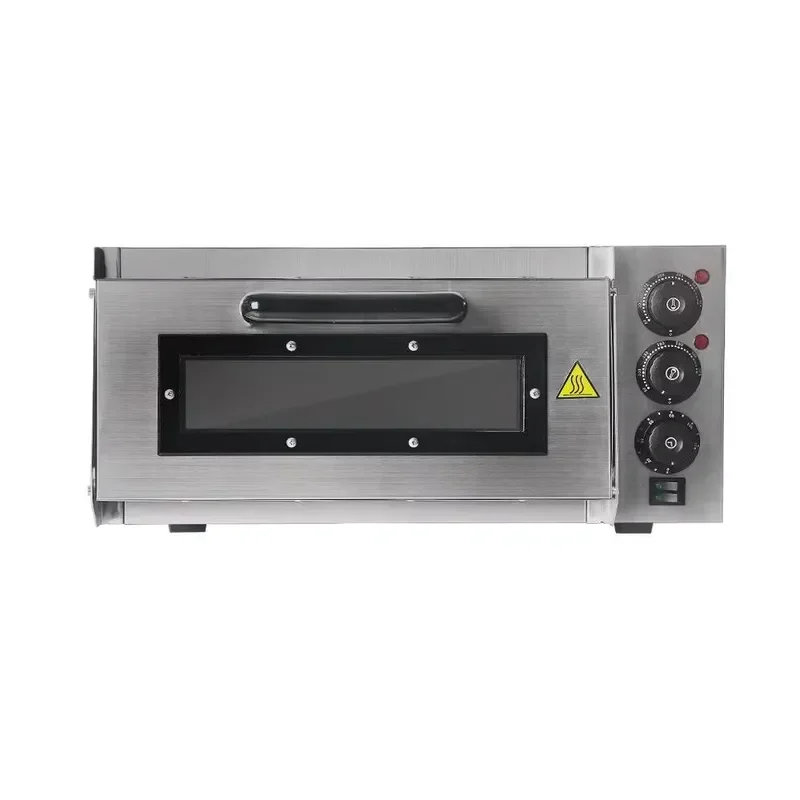 Commercial Electric Mini Pizza Oven 3000W Double Layer Stainless Steel 12 Inch Italian Snack Maker for Restaurant Home Use