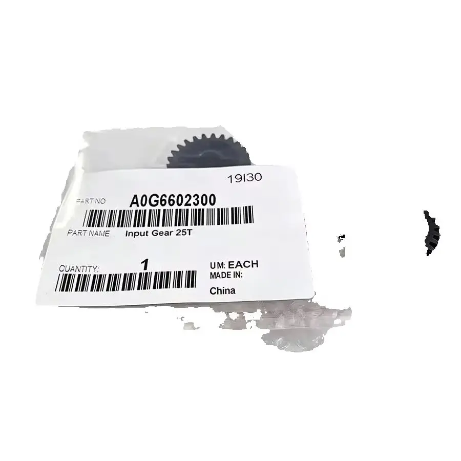 A0G6602300 Original New Input Gear 25T for Konica Minolta BH6136 6120 PF706 709