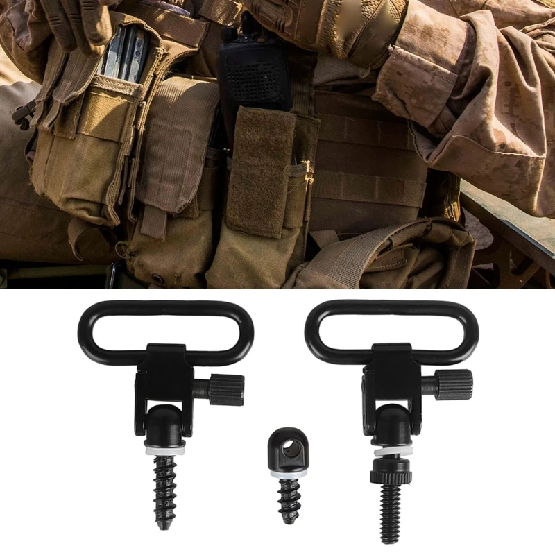 

Sling Mounting 1.25inch Two-Point Sling with Sling Screws Quick Detach Sling Screw Adapter Studs 69HD