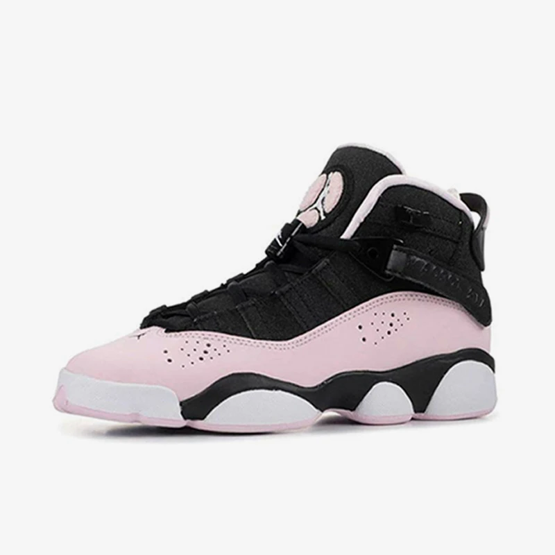 Nike Authentic JORDAN 6 RINGS GS Youth Sports Training Basketball Shoes 323399-006 - Image 2