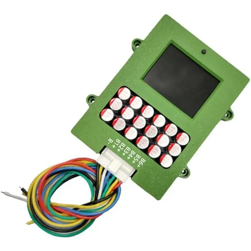 LLCS-New 6S Battery Equalizer With TFT Voltage Display, Lithium Titanate Battery Voltage Tester