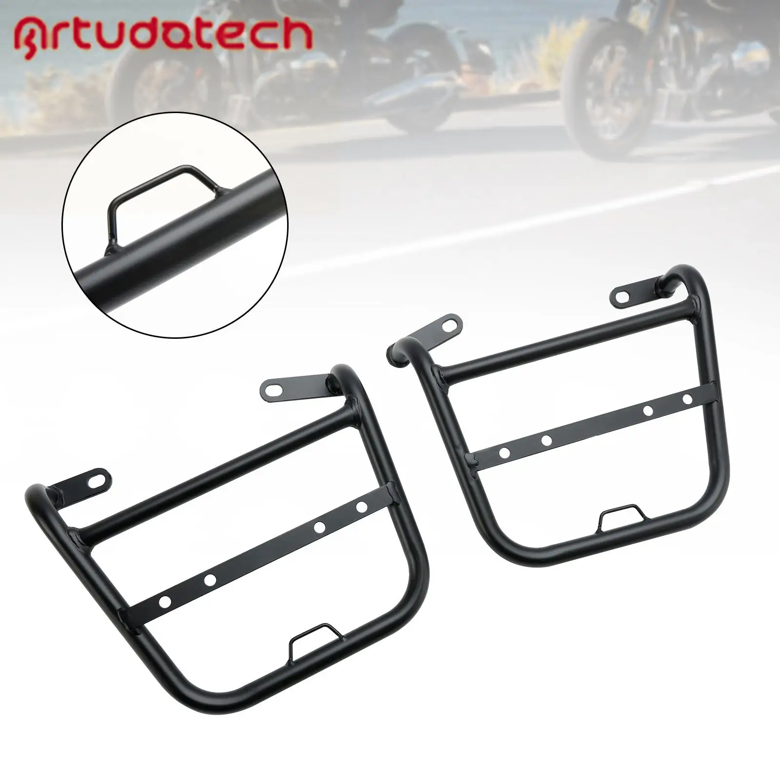 Luggage Rack Side Saddle Bag Mount Bracket for BMW R18/100/Classic/B 2020 2021 2022 2023 2024 Right