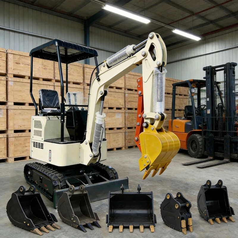 

Мини-экскаватор 1,8 тонны с двигателем Kubota, стандарт EPA/Euro 5, для сельского хозяйства и строительства, мини-экскаваторы Kubota, мини-погрузчики с дизельным двигателем.