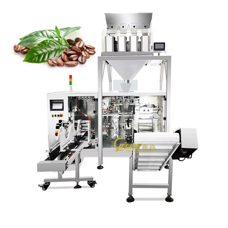 New Design Coffee Bean Food Horizontal Packing Packaging Pouch Doypack Machine With High Quality