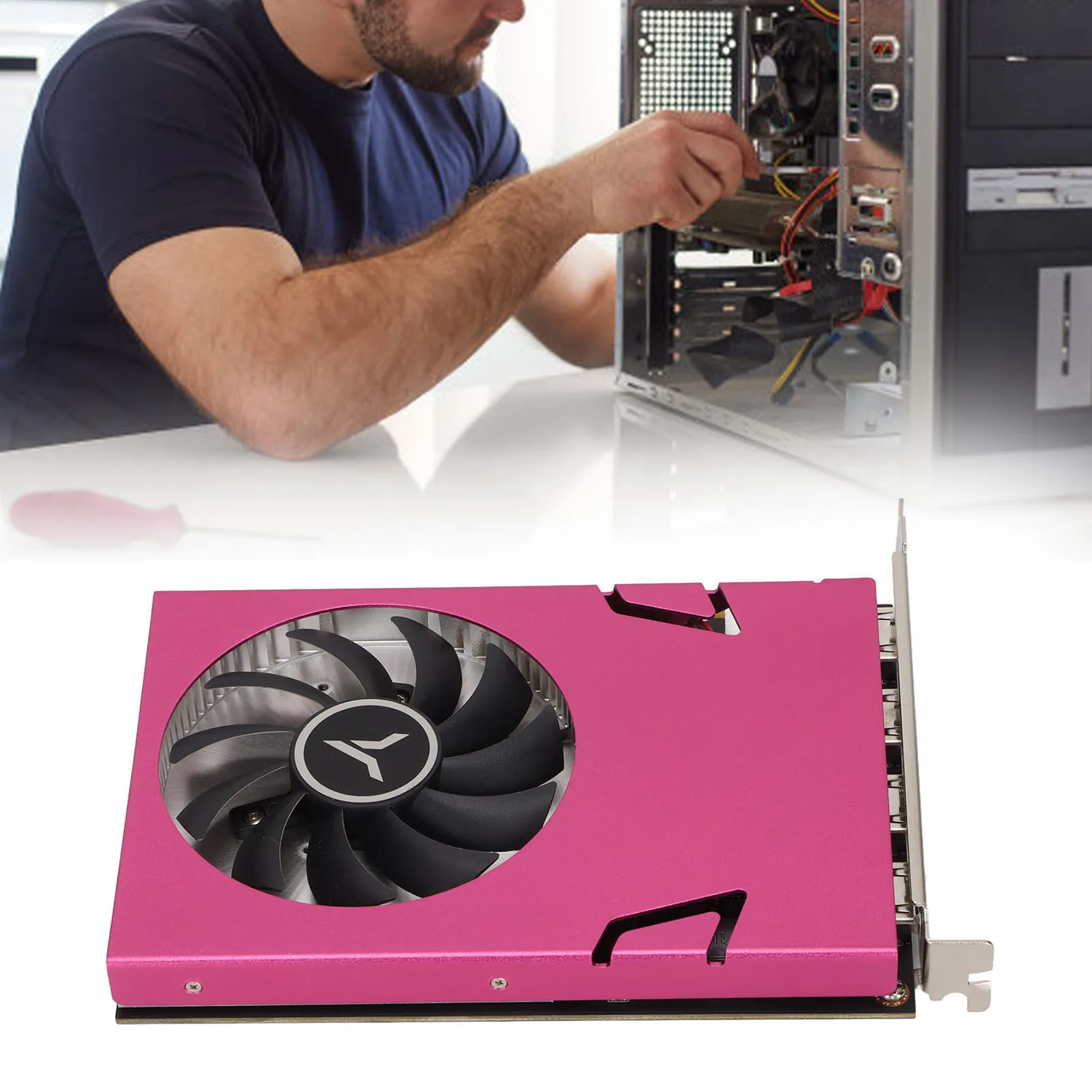 بطاقات رسومات الكمبيوتر HDR Technology نسخة عرض 10 بت عمق اللون 993 ميجا هرتز تردد بطاقة الفيديو للكمبيوتر المكتبي