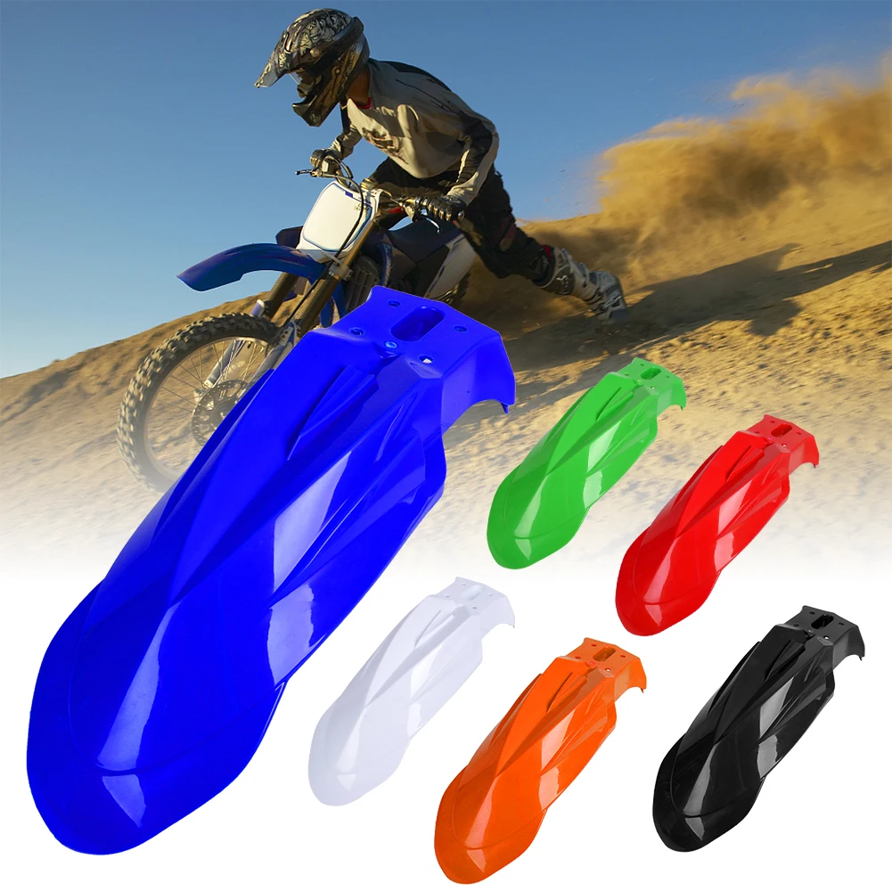 Motorcycle Front Fenders Universal ABS Extender Mudguard Front Wheel Splash Shield Guard For Honda Yamaha Suzuki Motorbike 