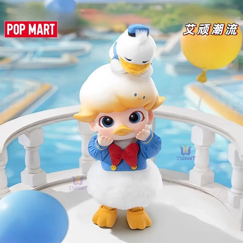 Pop Mart Dimoo Donald Duck Movable Action Figure 1/8 Bjd Model Statue Sailor Suit Dress Up Toys Ornament Collection Toys Gift