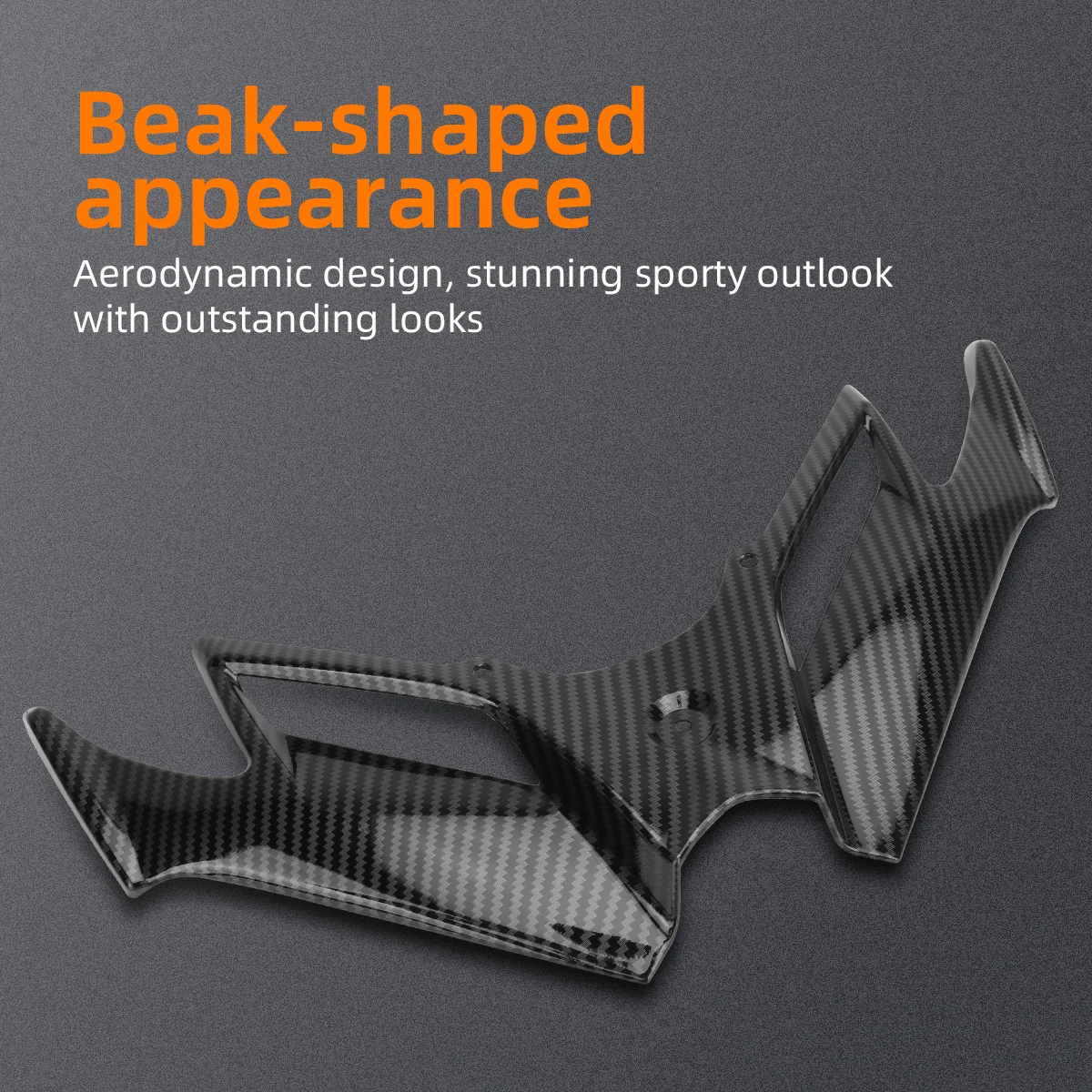 Motorcycle Winglet Aerodynamic Wing Kit Spoiler For CF 250SR 450SR GSX250R QJMOTOR SRK600 MY22 Ninja 250 Wind Wing Air Deflector