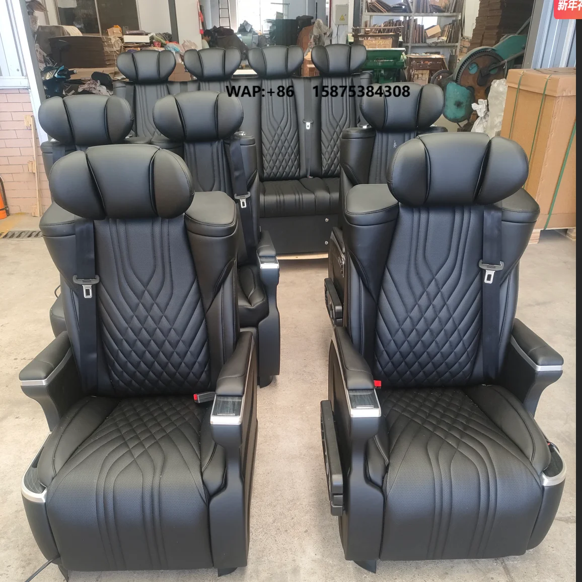 China Factory Customized Luxury Car Seat Kits for  Hiace VIP Seating