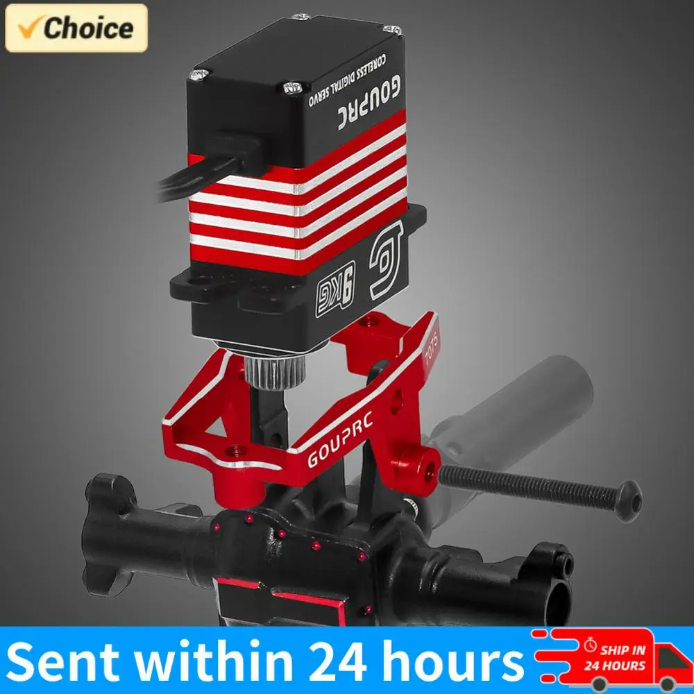 

9KG Digital Servo with Servo Mount Bracket and Arm Mini Servo Coreless Motor Servo for TRX4M Servo 1/18 RC Car Upgrade Parts