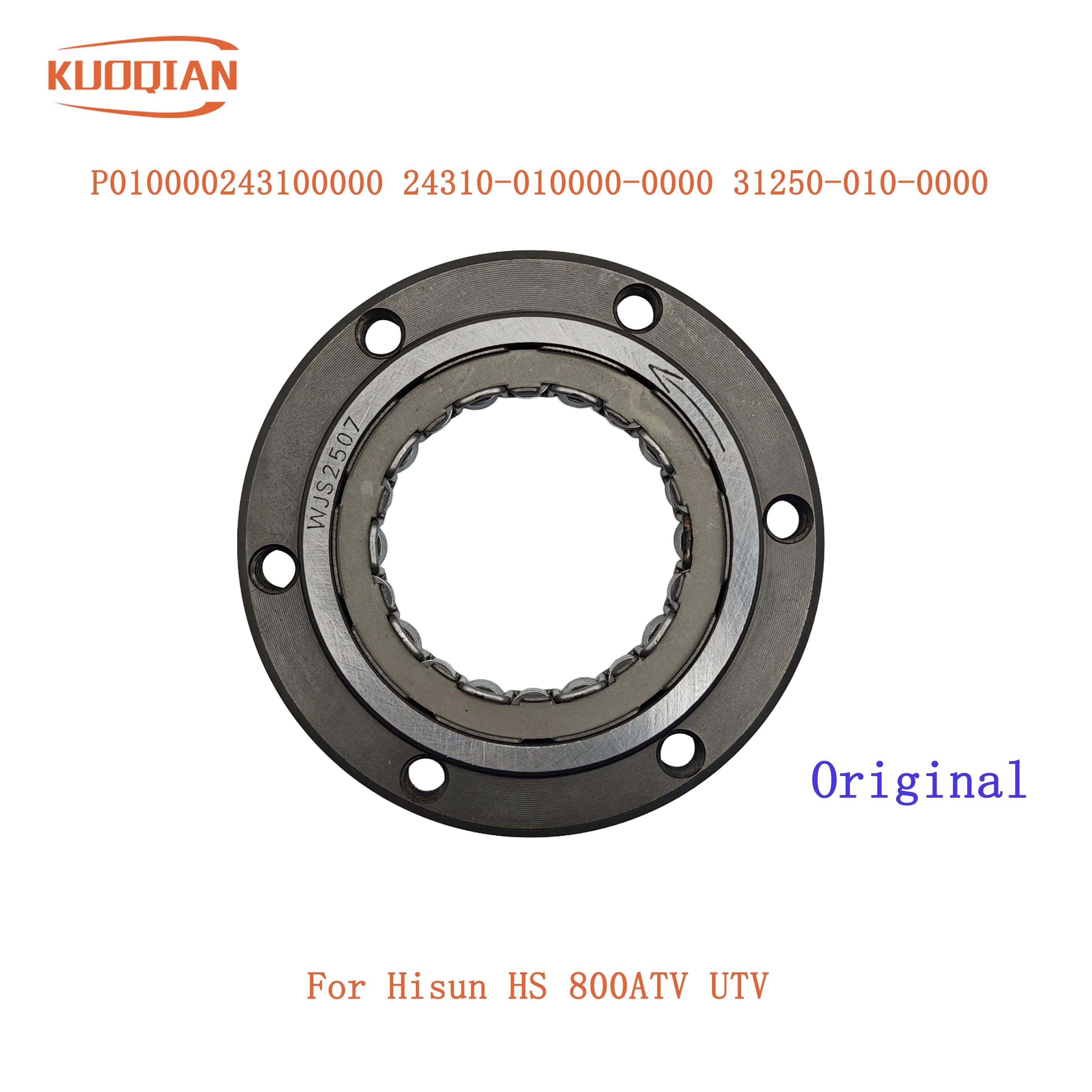 

Original genuine CVT Starter Clutch Bearing left thread P010000243100000 31250-010-0000 for Hisun HS800ATV UTV