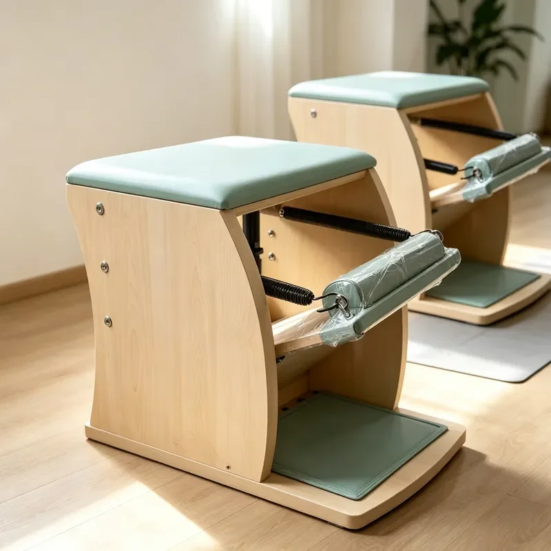 Classical Maple Stable Step Chair, Imported Silent Spring Version North American Maple Classical Stable Step Chair