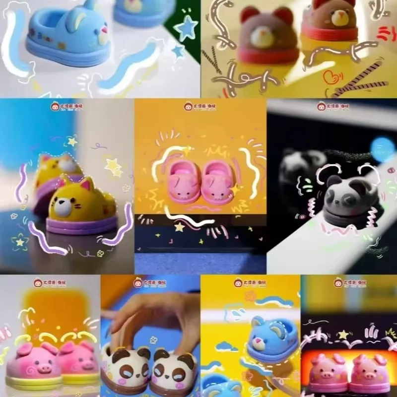 

Новая кукольная обувь 400%, детская три слепая коробка, экшн-фигурка, игрушка, кавайные куклы, загадочная коробка, детский подарок на день рождения для девочки