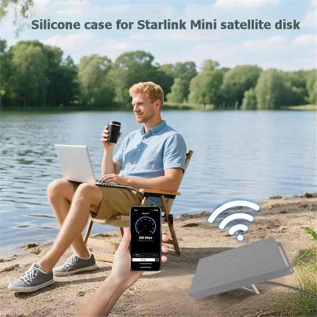 A662P ~Protective Silicone Cover, for Mini Impact-, Heat Dissipative, Easy Installation, Full Coverage Black