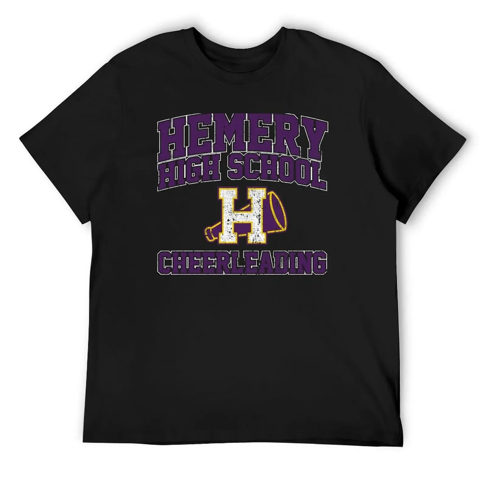 Hemery High School Cheerleading T-Shirt hippie clothes vintage clothes cotton graphic tees customizeds oversized t shirt men