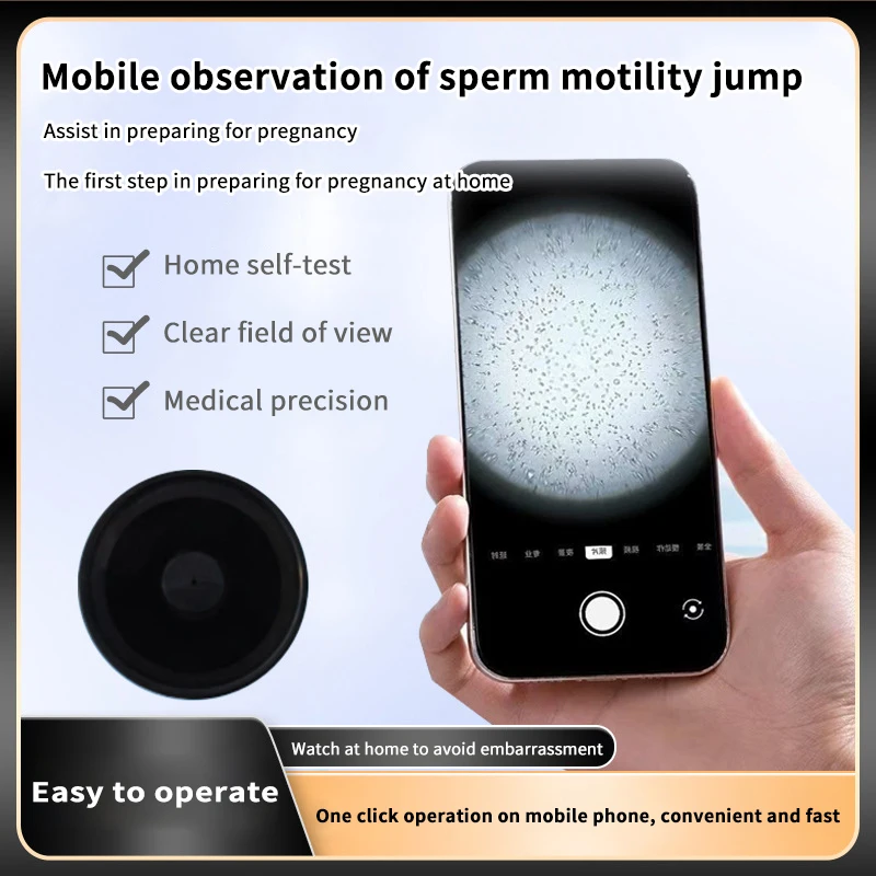 1 Set Comprehensive Sperm Concentration Test Kit For Home Quick And Accurate Assessment For Men