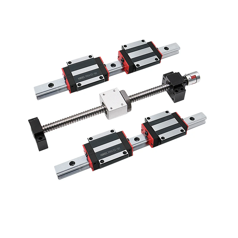 CNC Ball Screw and Linear Guide Rail with Linear Bearing  HG Series and Linear Rails Easy Interchanged Into HIWIN Parts