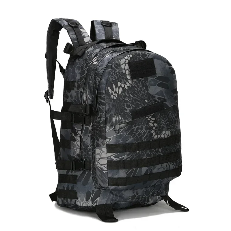 Outdoor Tactical Backpack 45L Large Capacity Molle Assault Bags Camouflage Trekking Hunting Camping Hiking Bag