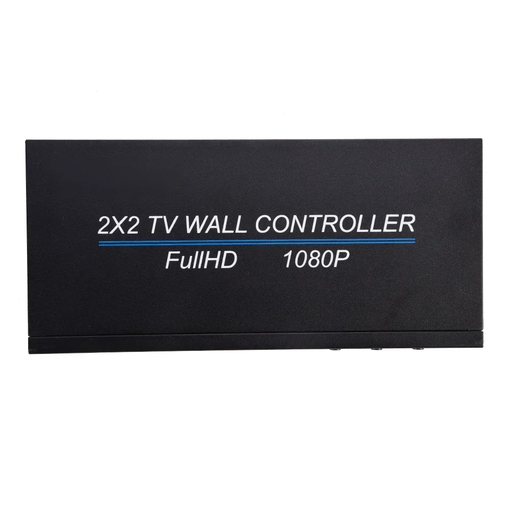 1080p 2x2 TV Video Wall Controller Multi Screen Stitching Processor Splicer 2x1 3x1 1x3 1x2 4x1 1x4 4 TV Splicer Box for PS4 TV
