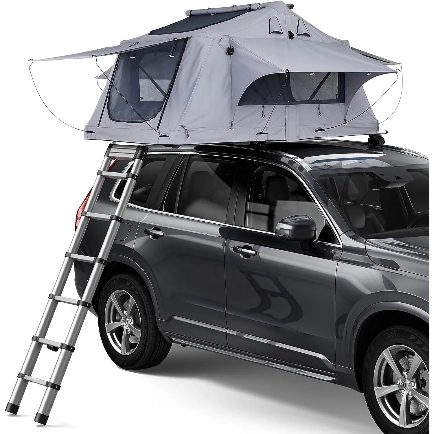 Soft Shell Car Foldable Camping Truck Rooftop Canvas Roof Top Tent,Customization