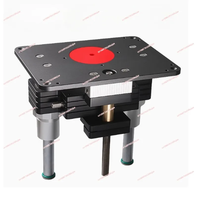 Heavy Duty Router Lift with Multifunctional Aluminium Router Table Insert Plate Engraving Machine with Flip Board