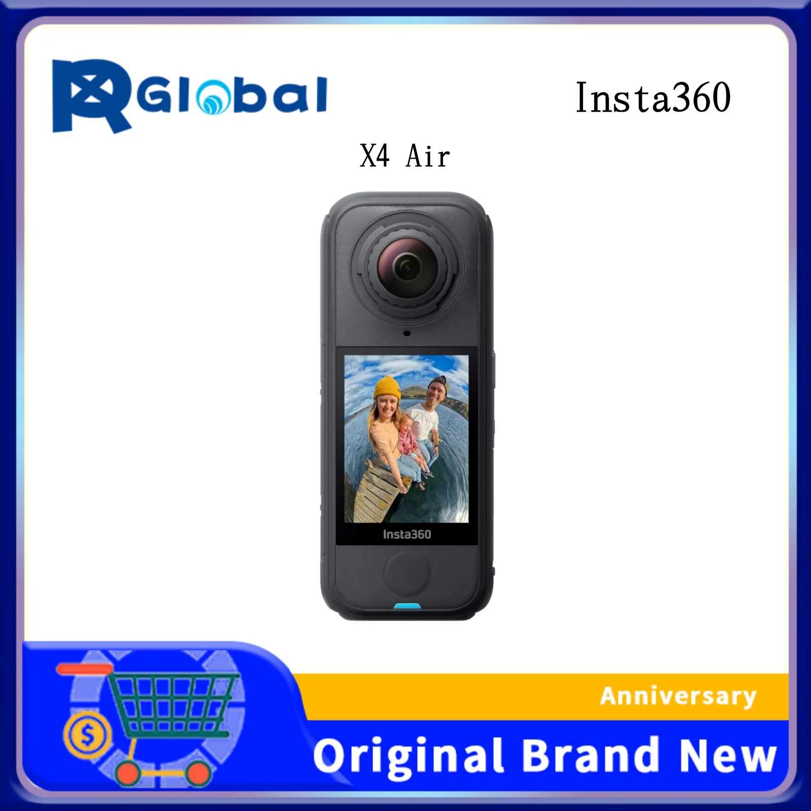Insta360 X4 Air: Capture Immersive 8K 360° Video with Dual 1/1.8