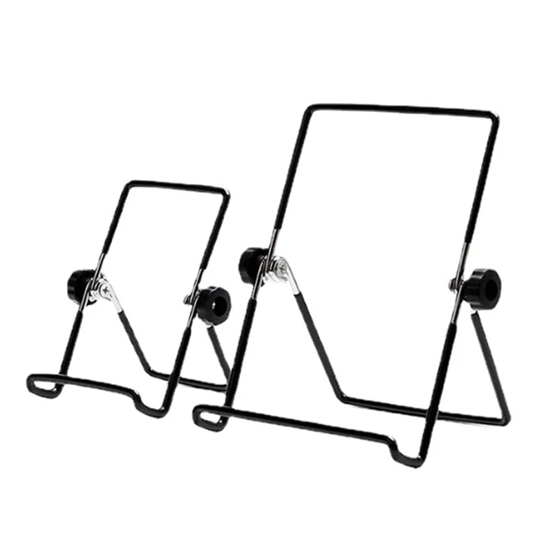 2PCS Flat Shelf Frame Flat Iron Display Shelf  For Displaying Photos, Plates, Cookbooks