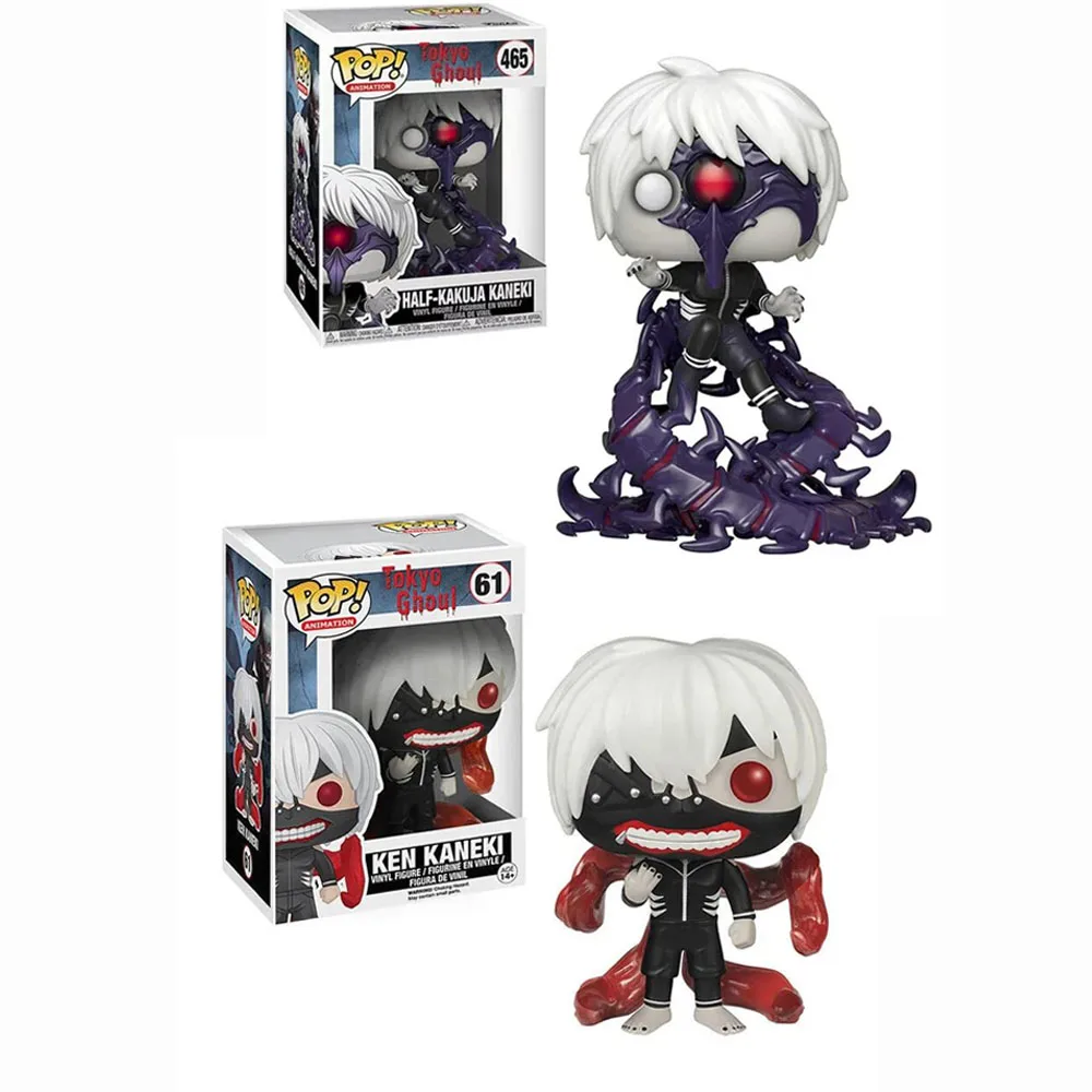 Funko Pop Ken Kaneki #61 Half-Kakuja Kaneki #465 анимация Токийский Гуль виниловые фигурки игрушки куклы Подарки для детей