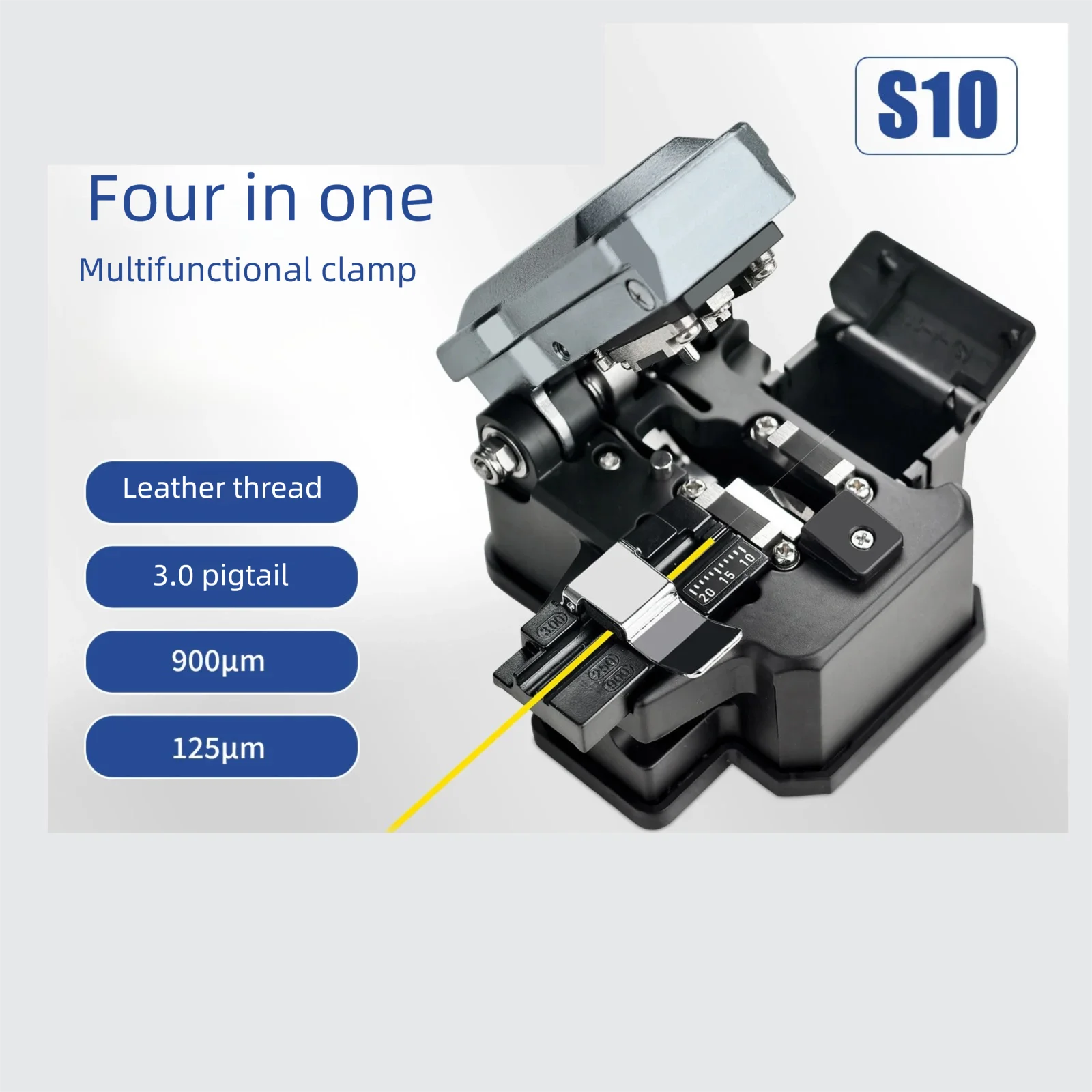 

Signal Fire S10 Fiber Cleaver One-step Fiber Cleaver with 4 in 1 Universal Fixture